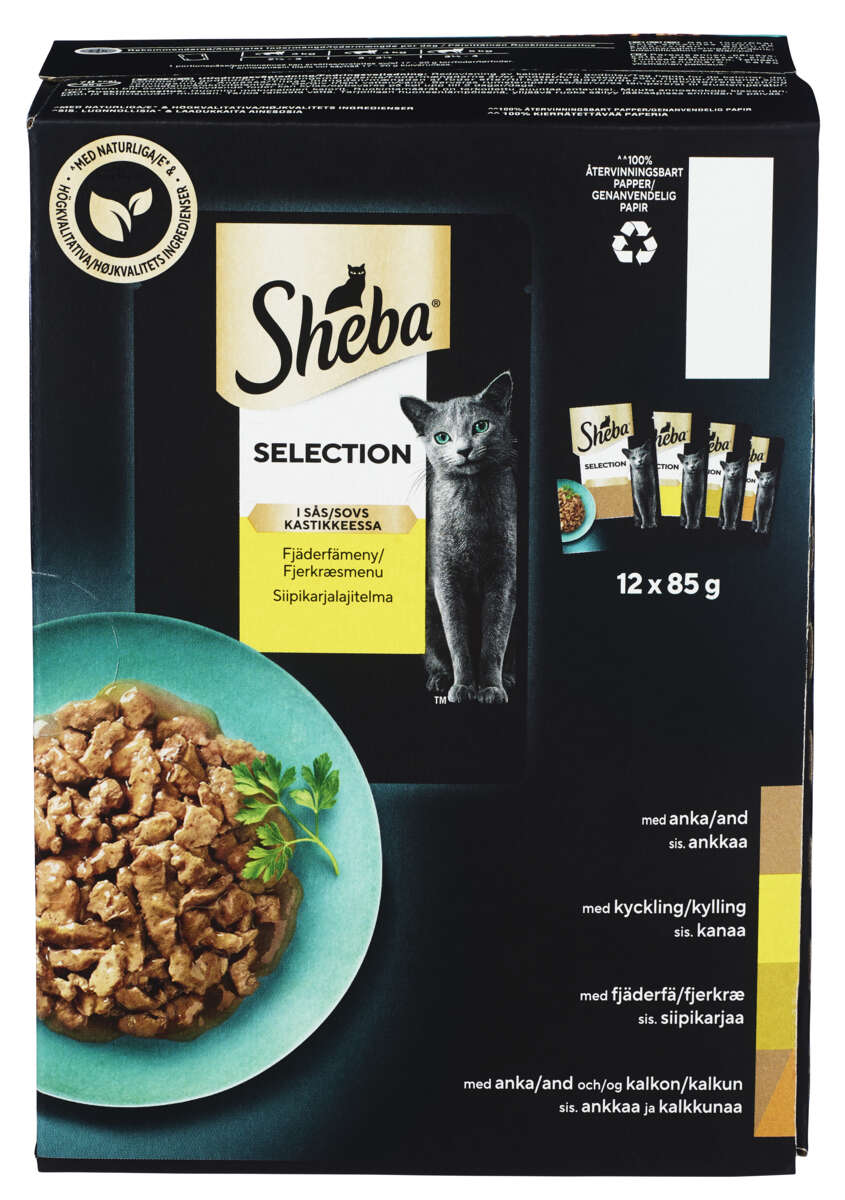 Sheba Select Poultry Cig 12x85g