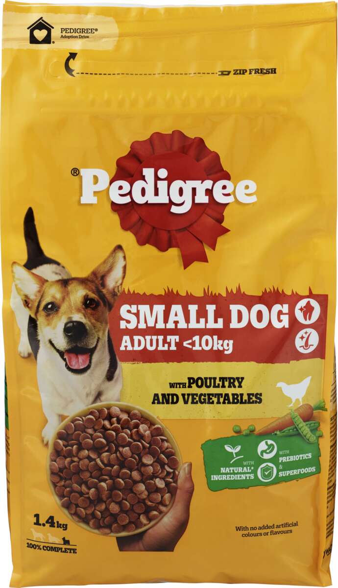 Pedigree Dry Adult PTVG 1,4kg