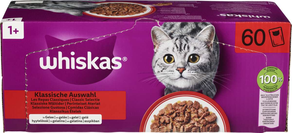 Whiskas 1+ CLASSIC 5.1kg