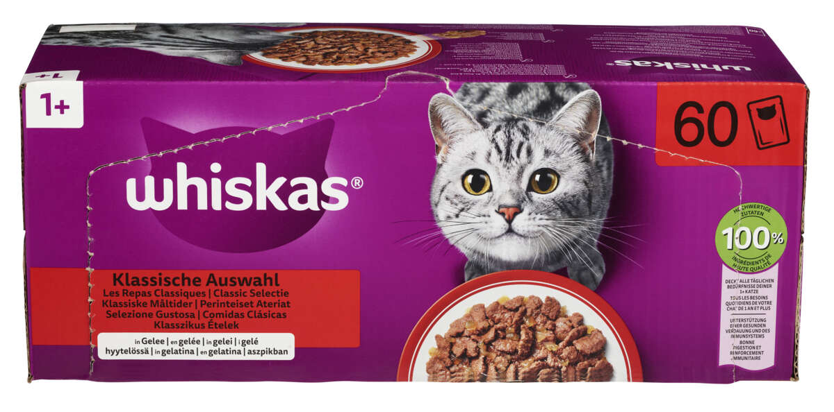 Whiskas 1+ CLASSIC 5.1kg