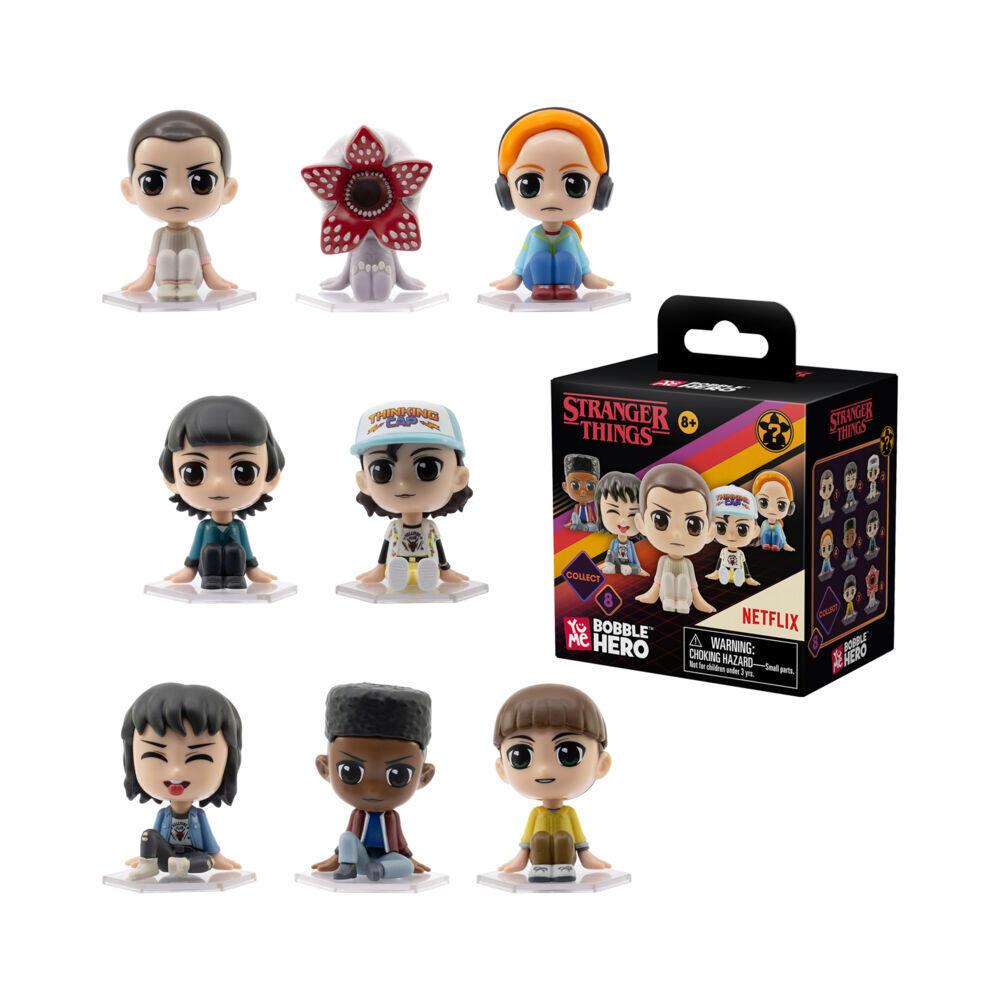 YuMe Stranger Things Bobble Hero samlefigurer
