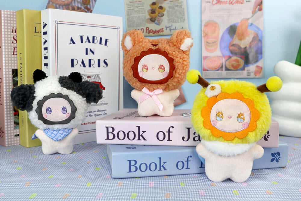 Emma Fuzzy Family Squishy samlefigur