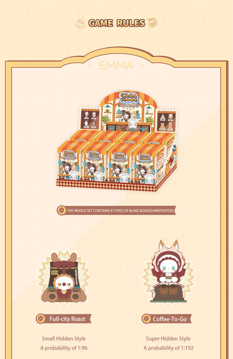 Emma Secret Forest: Coffee shop samlefigur