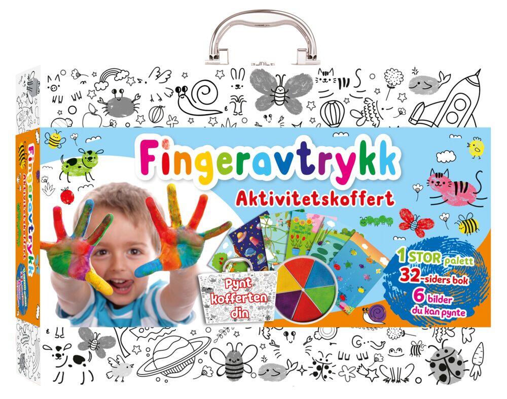 Fingeravtrykk aktivitetskoffert