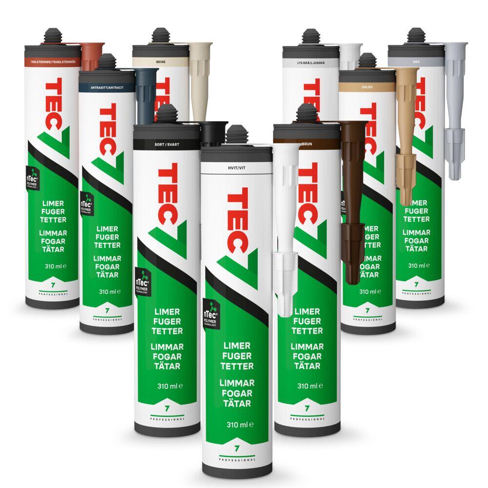 Tec7 lim og fugemasse
