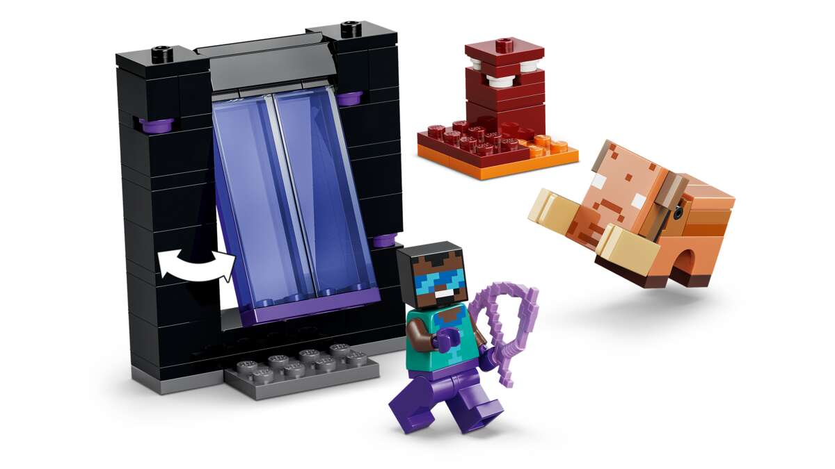 LEGO® Minecraft® Reise gjennom portalene til Nether og End 21584