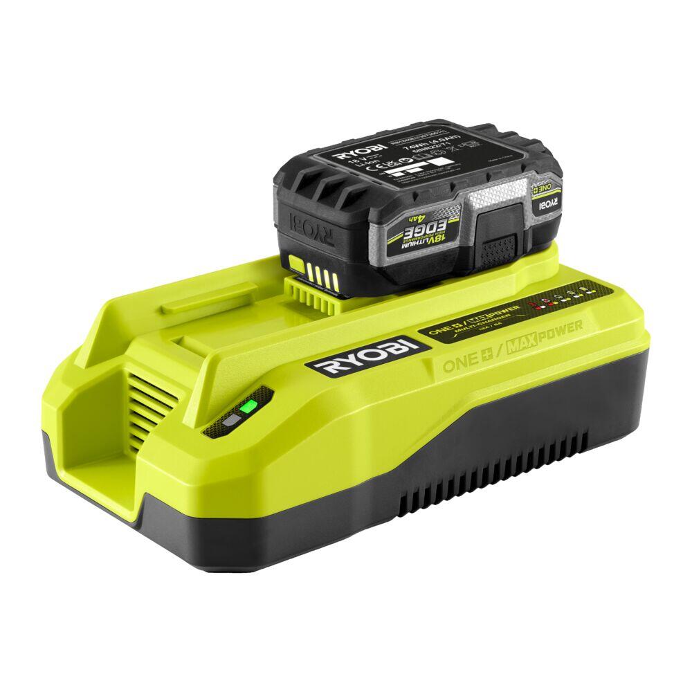 Ryobi ONE+™ og Max Power RC1836112 hurtiglader med dobbelspenning