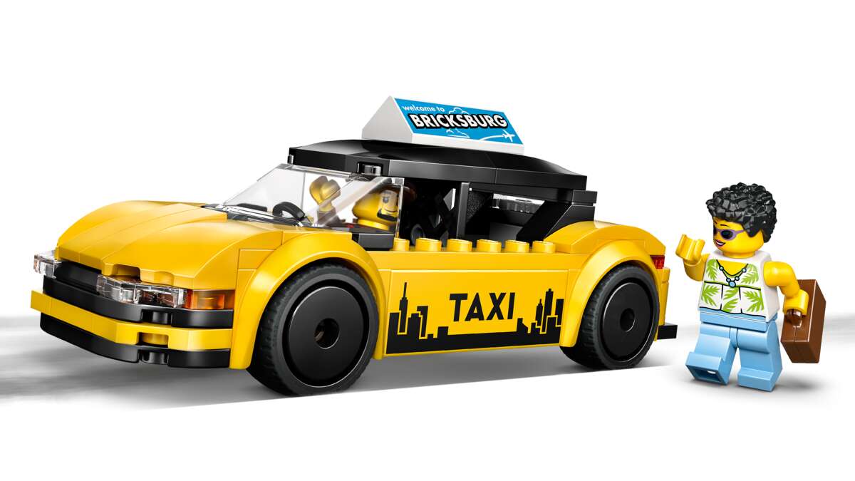 LEGO® City Gul taxi 60487