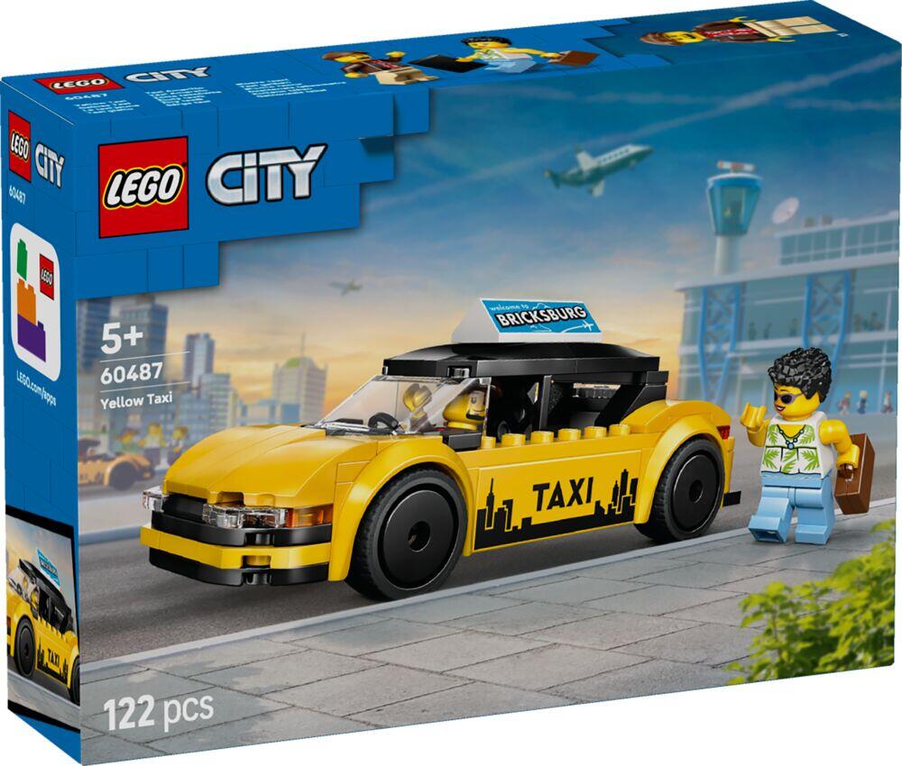 LEGO® City Gul taxi 60487