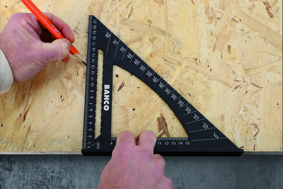 Bahco 220 mm snekkervinkel