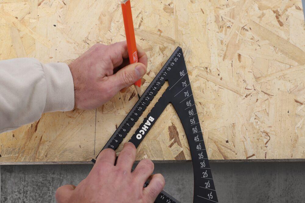 Bahco 220 mm snekkervinkel