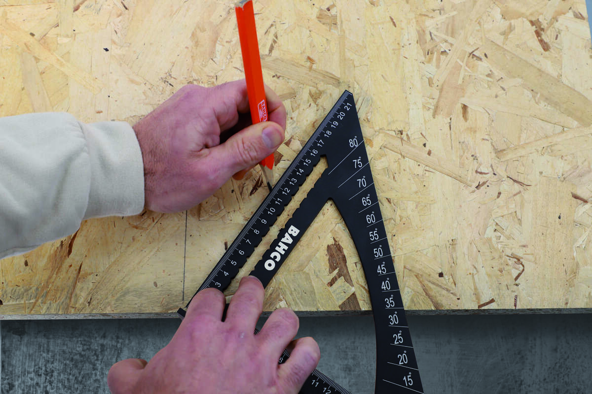 Bahco 220 mm snekkervinkel