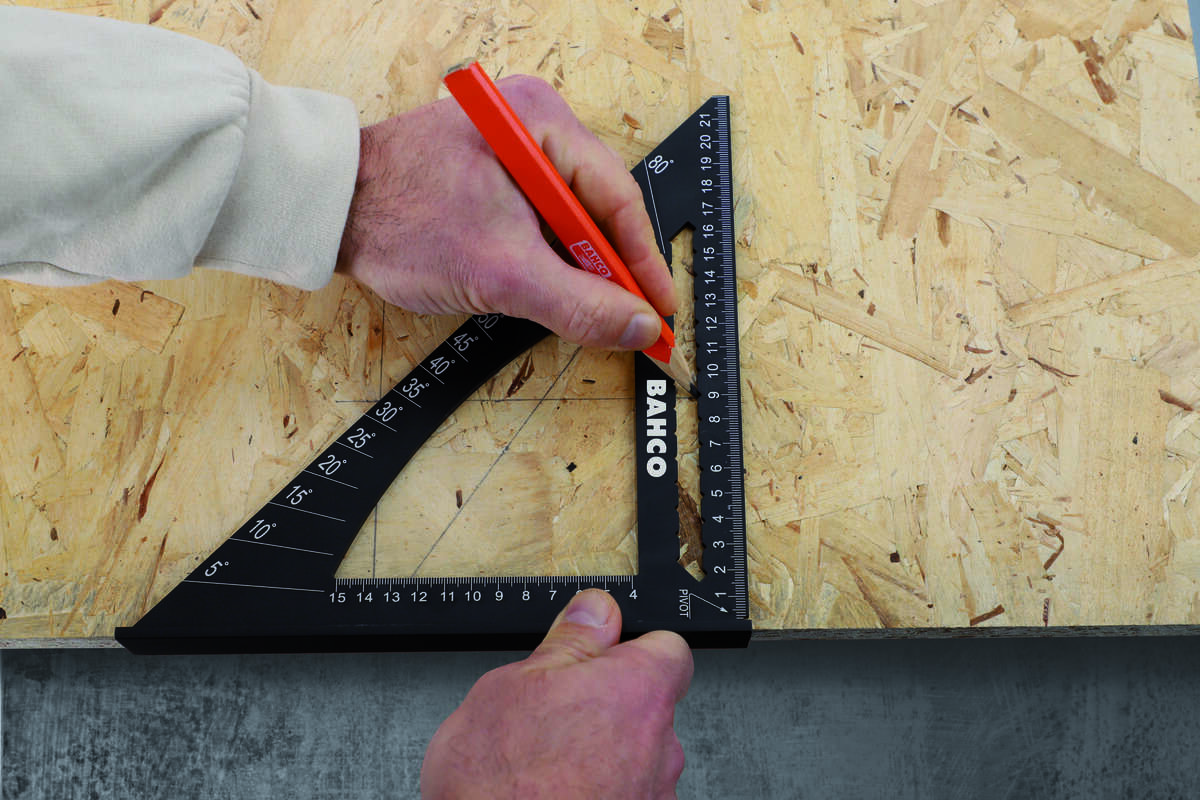 Bahco 220 mm snekkervinkel