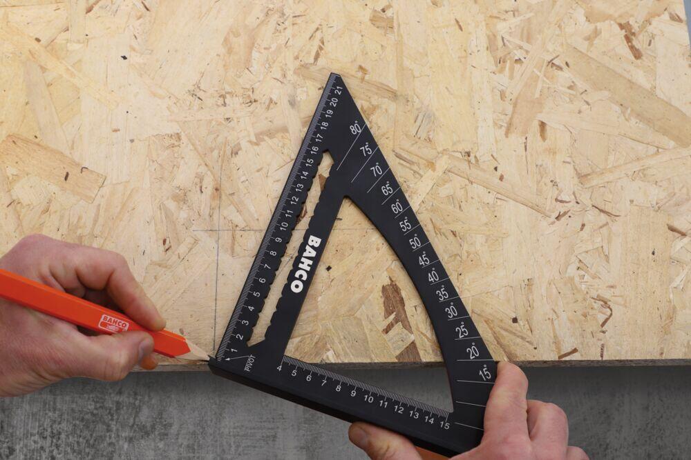 Bahco  220 mm snekkervinkel