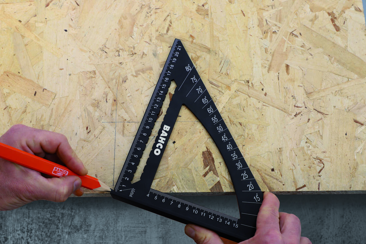 Bahco 220 mm snekkervinkel