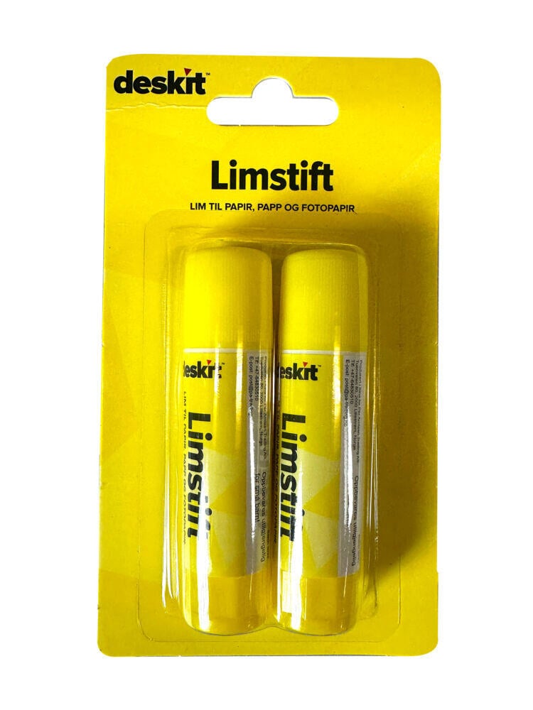 Deskit limstift 2 stk