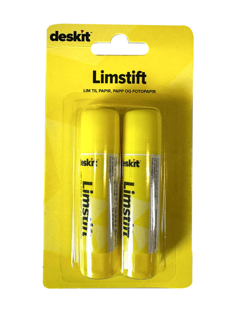 Deskit limstift 2 stk