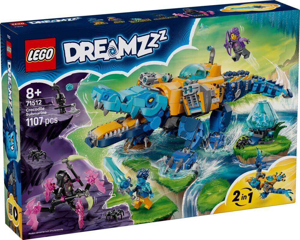 LEGO® DREAMZzz™ Krokodilleubåt 71512