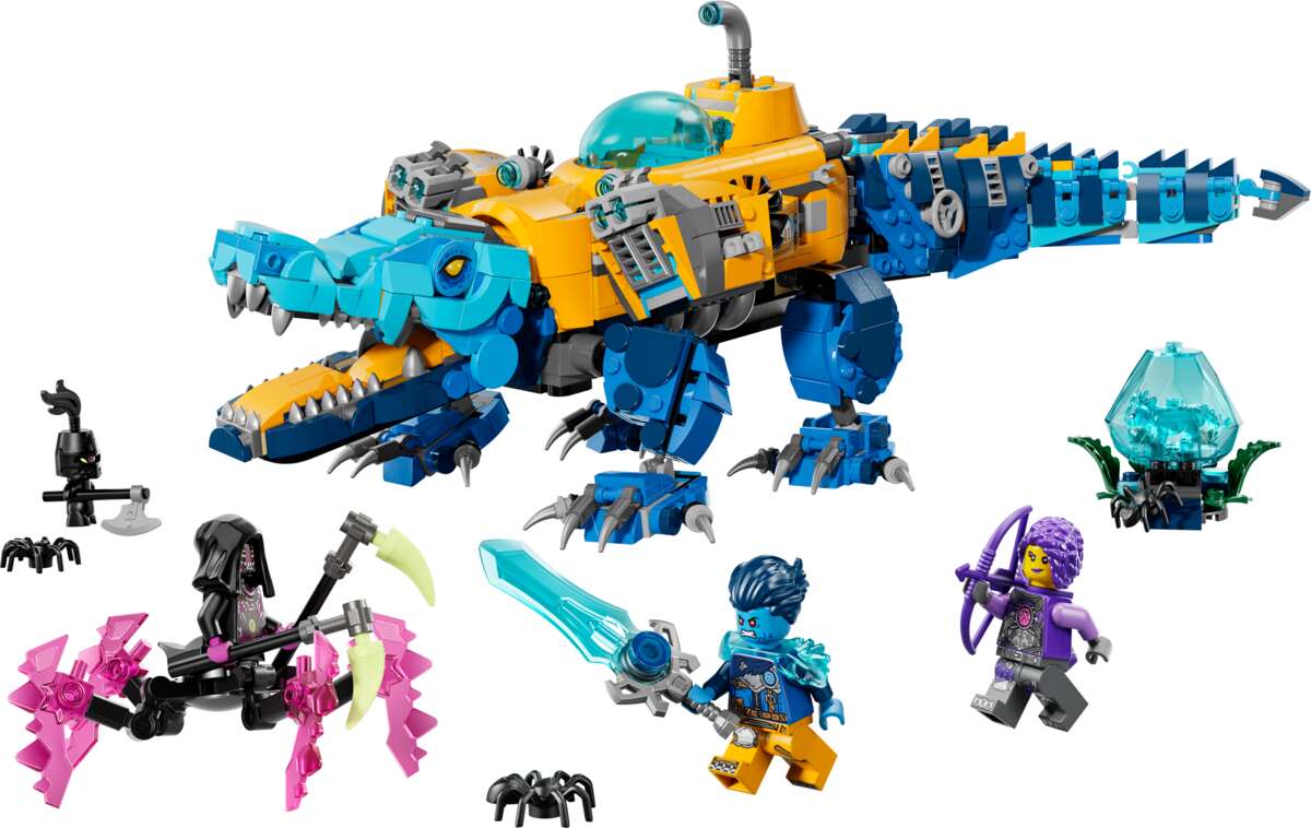 LEGO® DREAMZzz™ Krokodilleubåt 71512