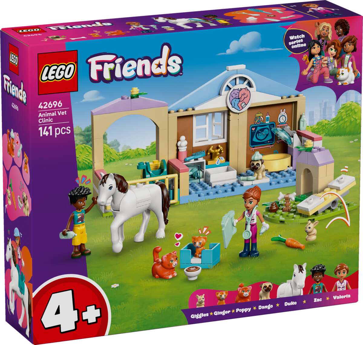 LEGO® Friends Dyreklinikk 42696
