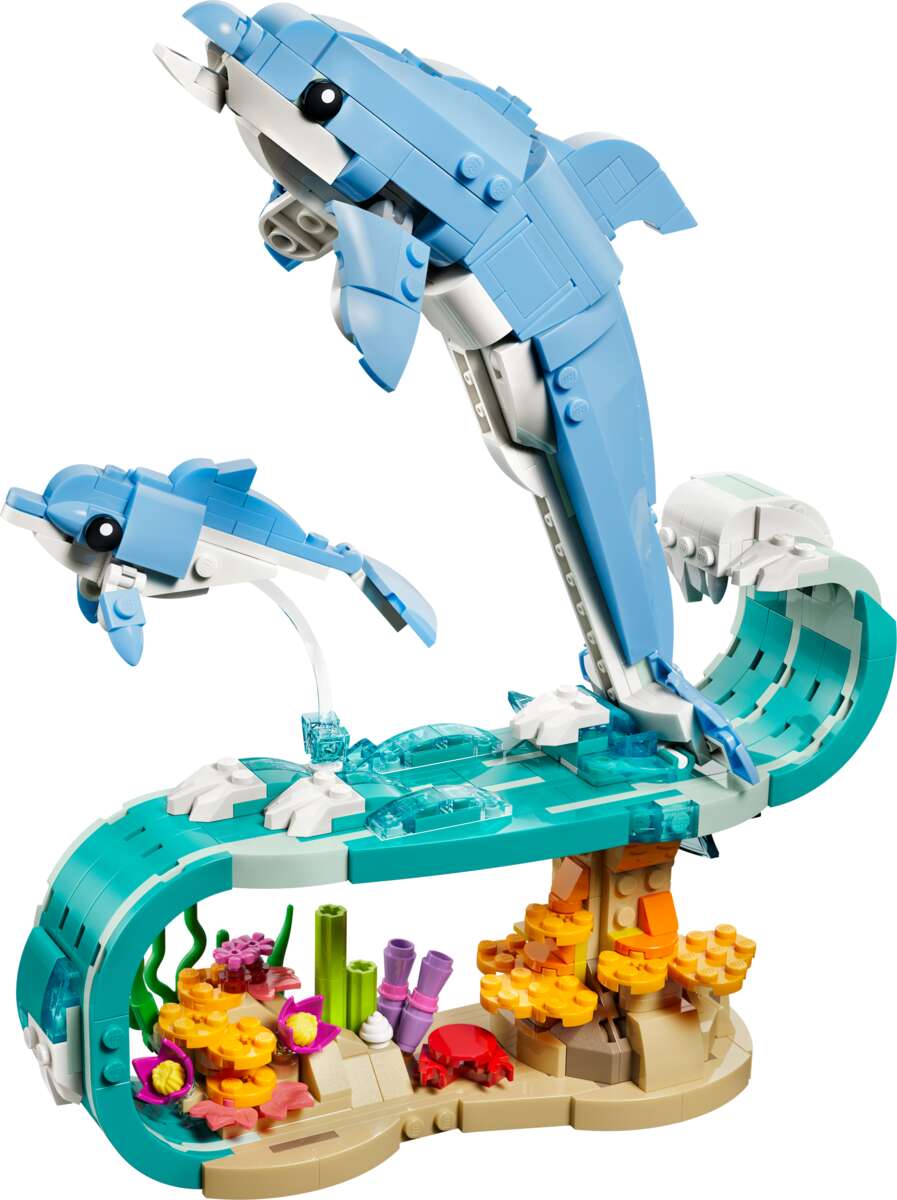 LEGO® Creator 3-i-1 Havets dyr: vakre delfiner 31385