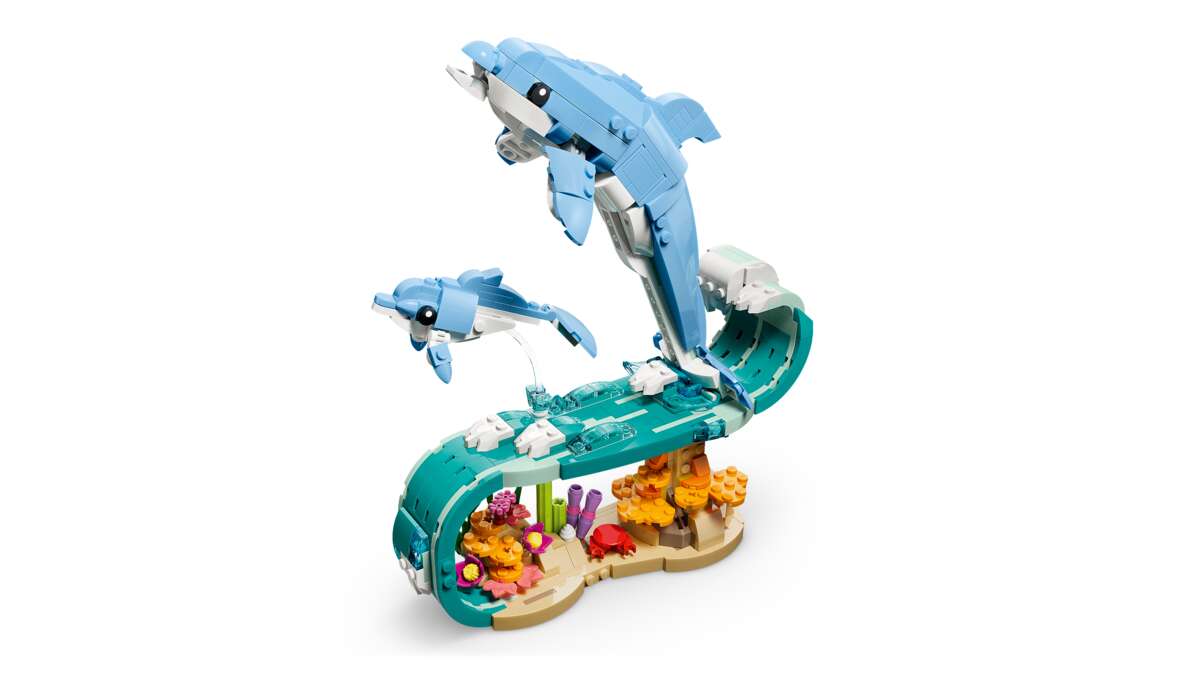LEGO® Creator 3-i-1 Havets dyr: vakre delfiner 31385
