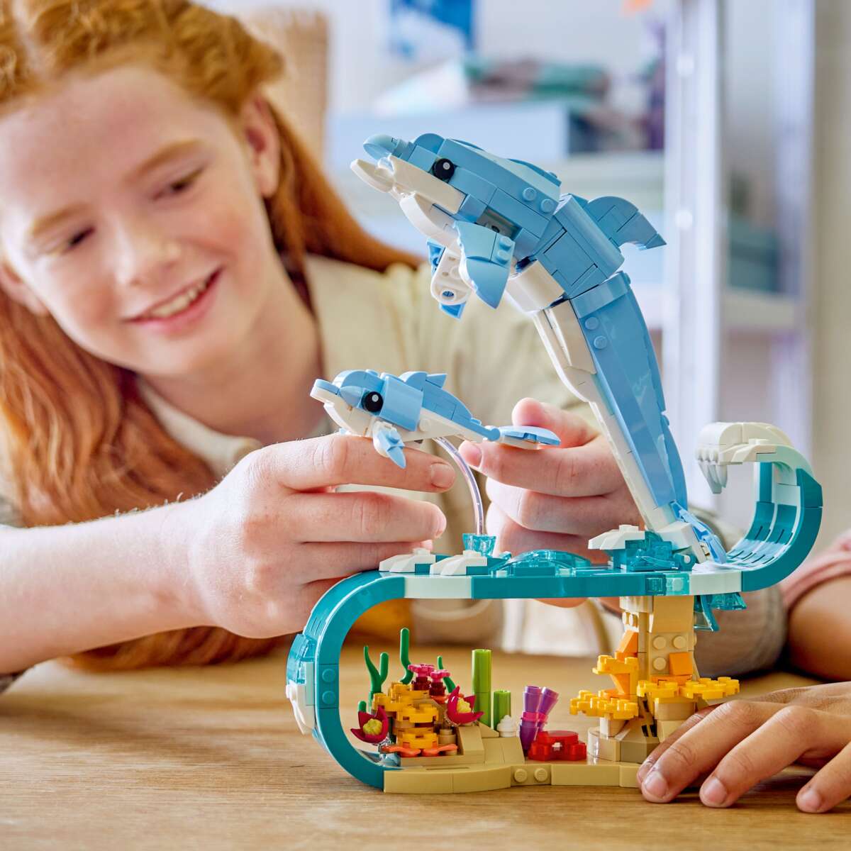 LEGO® Creator 3-i-1 Havets dyr: vakre delfiner 31385