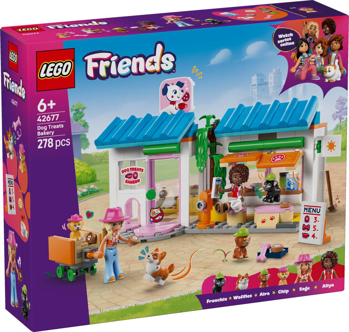 LEGO® Friends Hundebakeriet 42677
