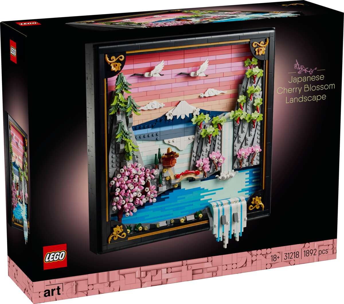 LEGO® Art Landskap med japanske kirsebærtrær 31218