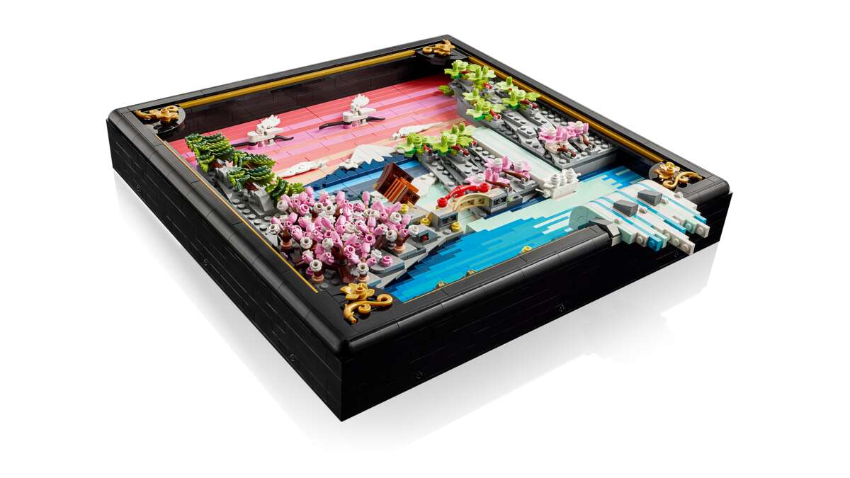 LEGO® Art Landskap med japanske kirsebærtrær 31218