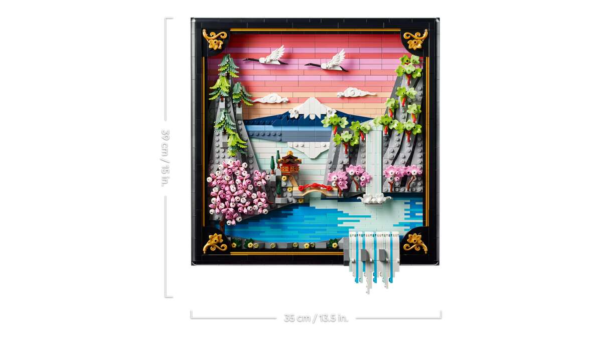 LEGO® Art Landskap med japanske kirsebærtrær 31218