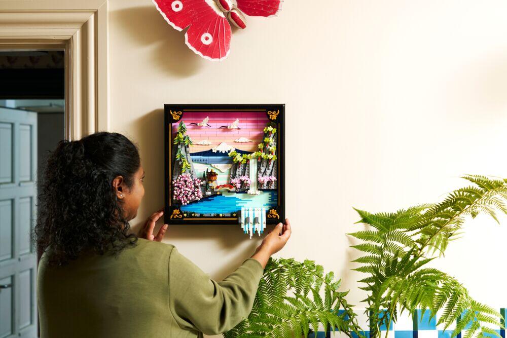 LEGO® Art Landskap med japanske kirsebærtrær 31218