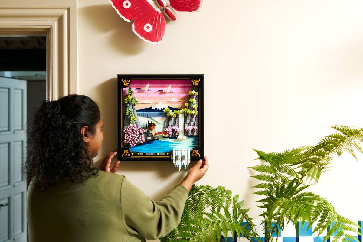 LEGO® Art Landskap med japanske kirsebærtrær 31218