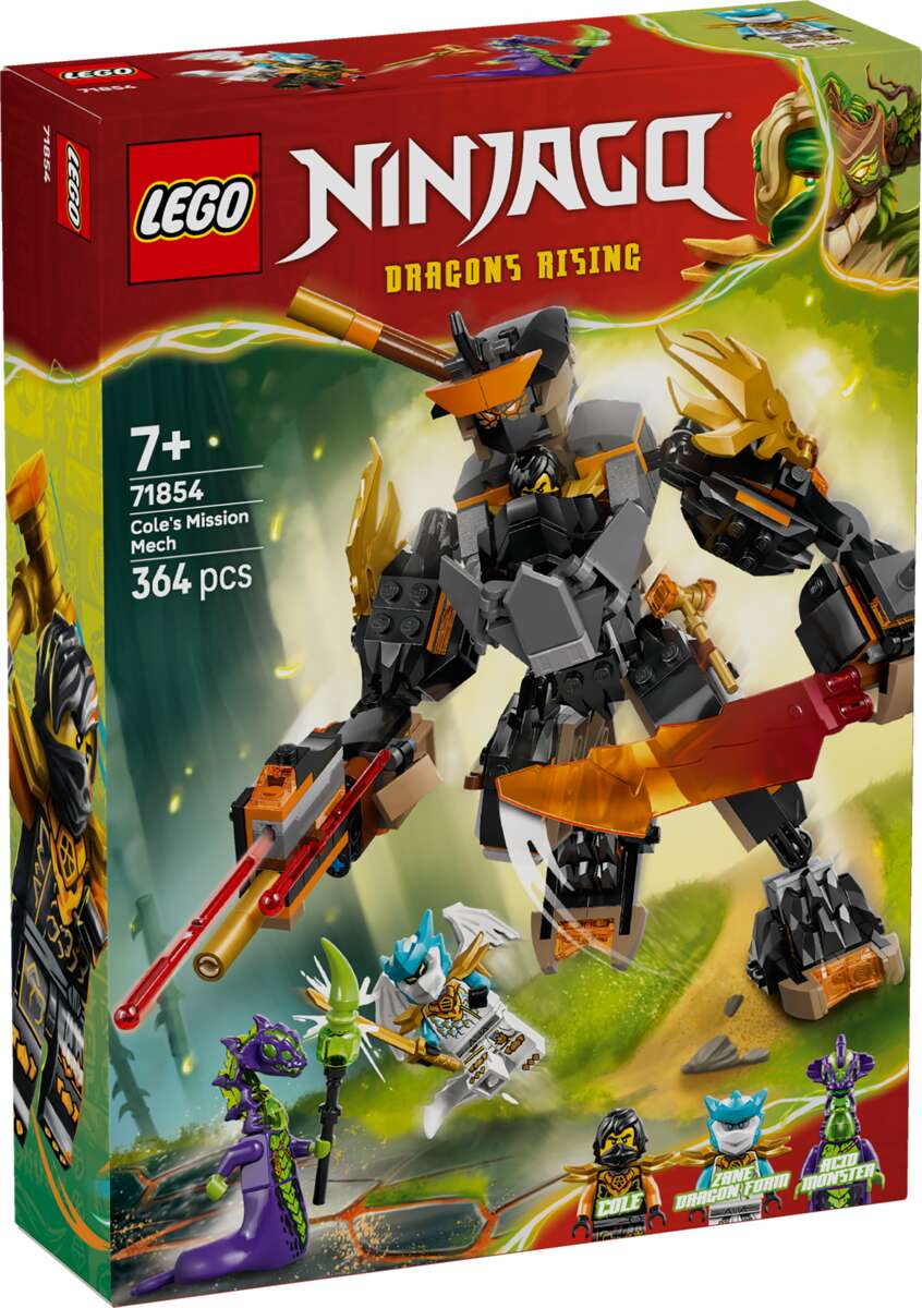 LEGO® NINJAGO® Coles eventyrrobot og Drage-Zane 71854