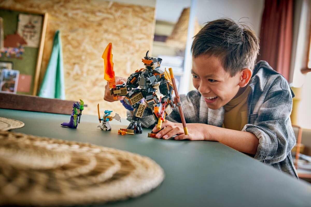 LEGO® NINJAGO® Coles eventyrrobot og Drage-Zane 71854