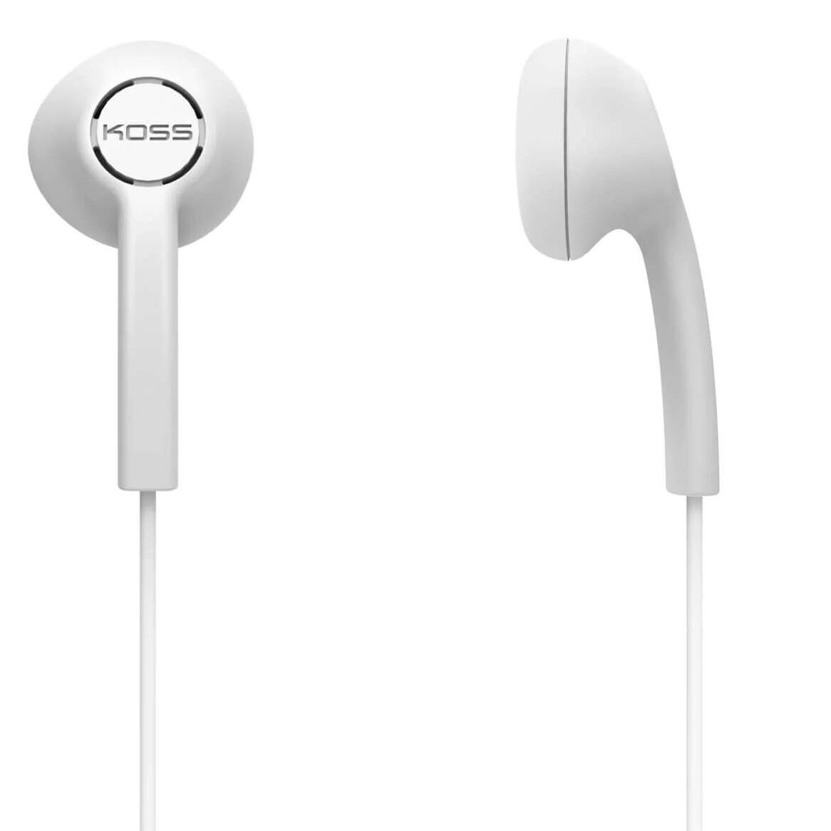 Koss in-Ear Øreplugger hvit