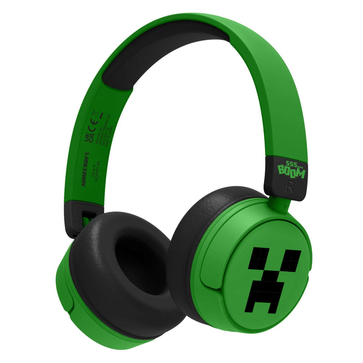 Minecraft™ trådløse on-ear hodetelefoner