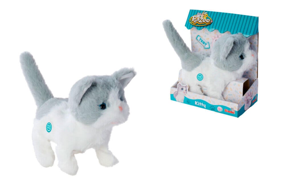 Petzoo katt med lyd og bevegelse