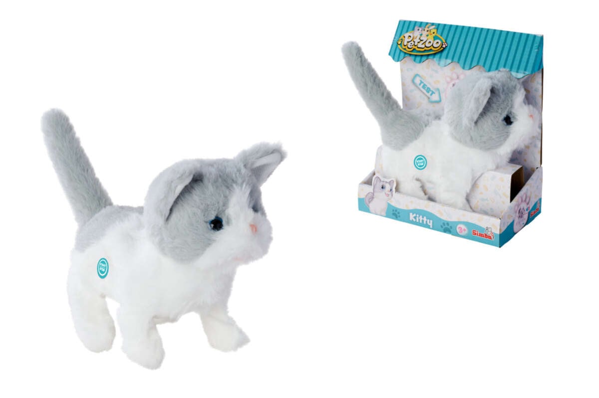 Petzoo katt med lyd og bevegelse