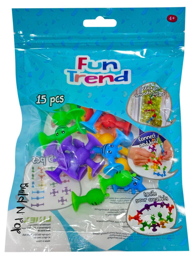 Fun Trend, Build 'N' Pop figurer 15pk
