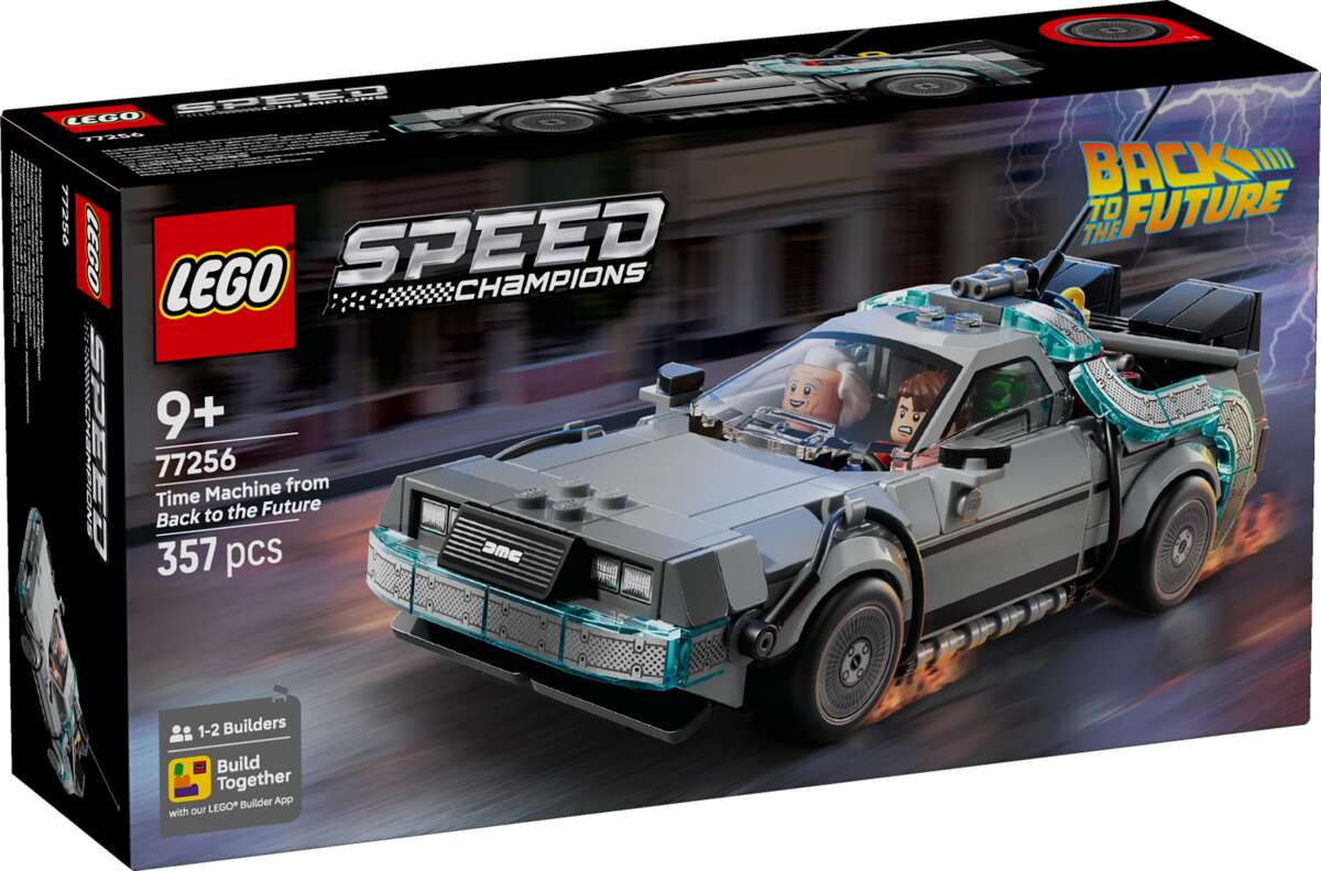 LEGO® Speed Champions Tidsmaskinen fra Tilbake til fremtiden 77256