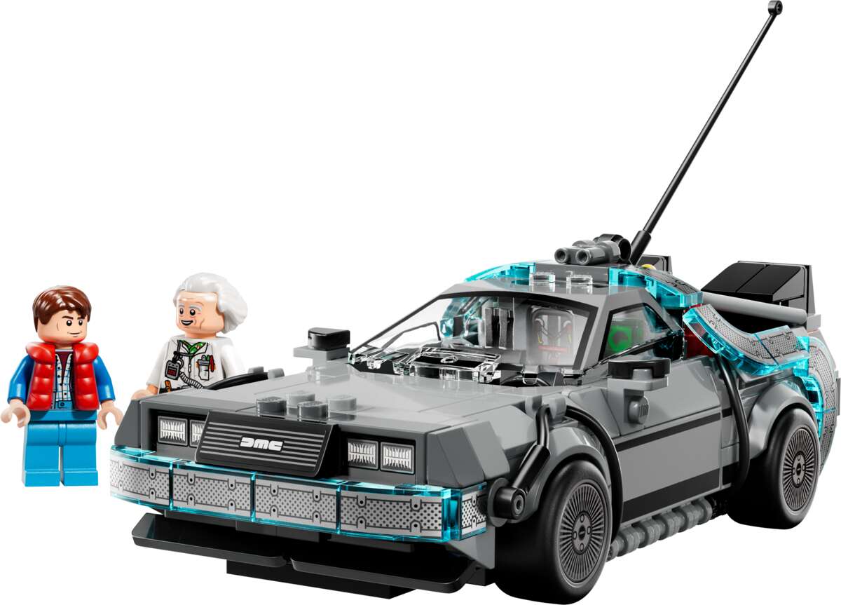 LEGO® Speed Champions Tidsmaskinen fra Tilbake til fremtiden 77256