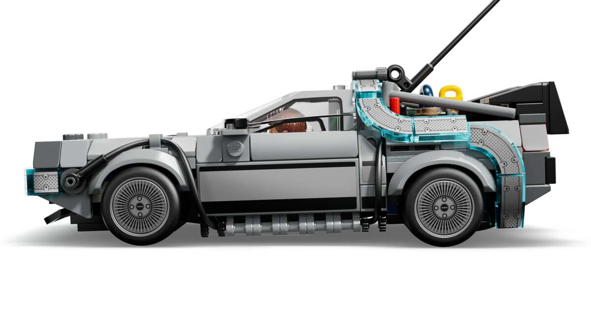 LEGO® Speed Champions Tidsmaskinen fra Tilbake til fremtiden 77256
