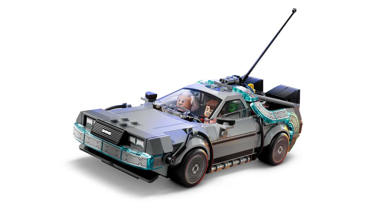 LEGO® Speed Champions Tidsmaskinen fra Tilbake til fremtiden 77256