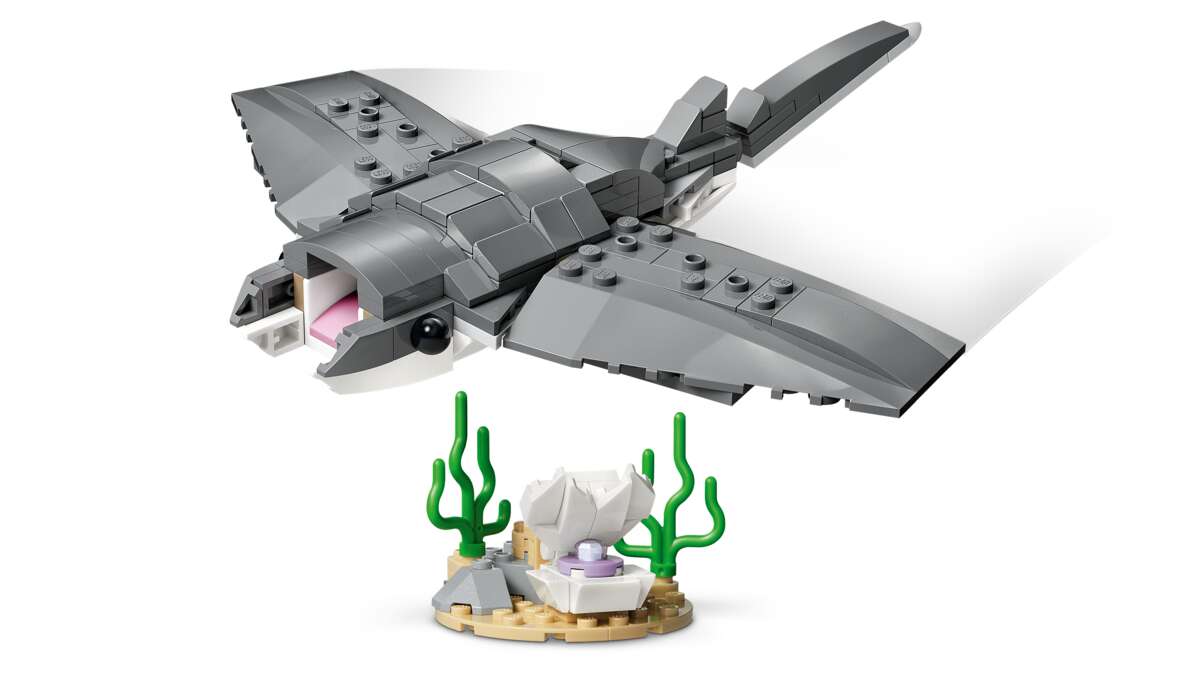 LEGO® Creator Blodtørstig hai med skattkiste 31381