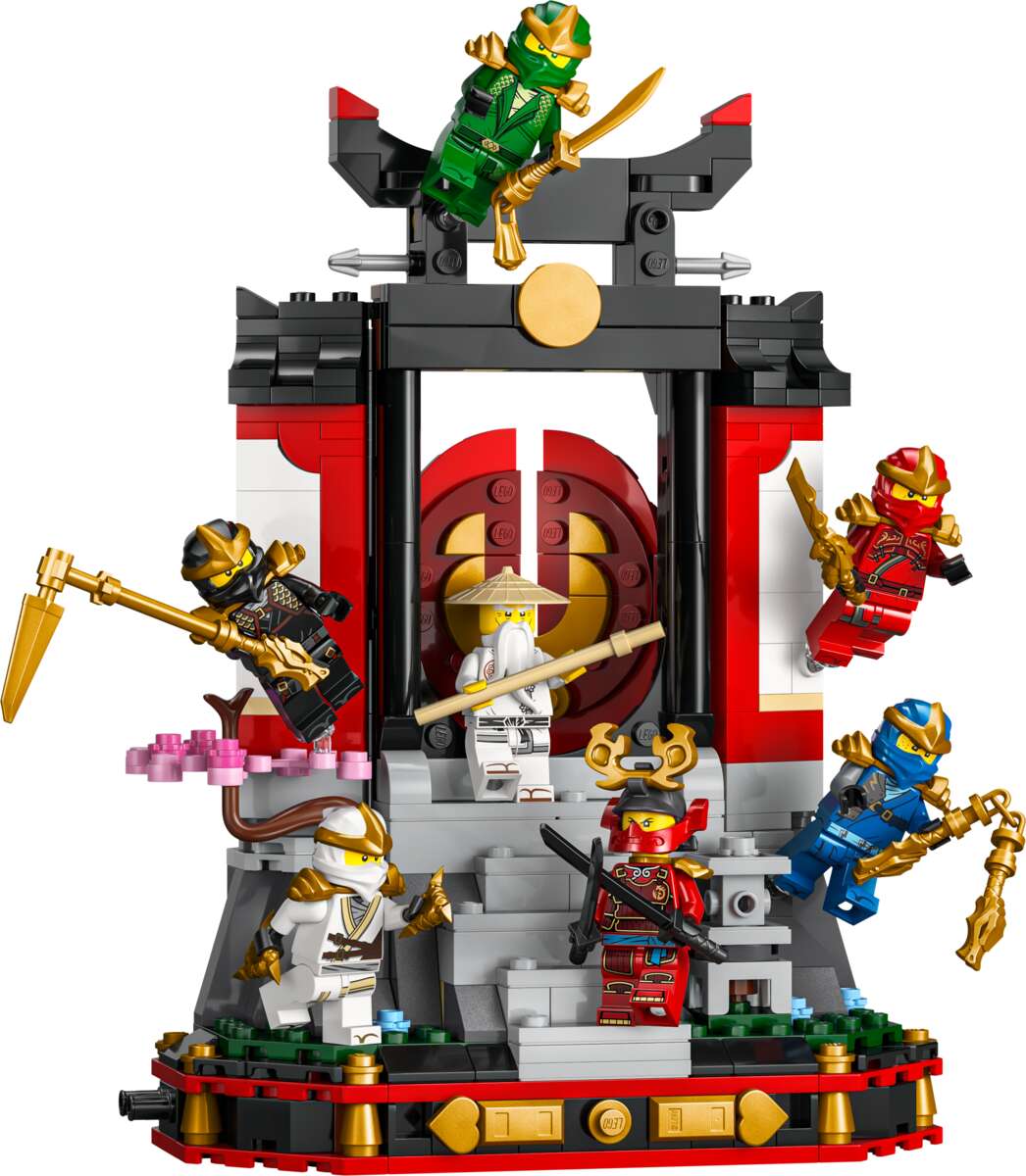 LEGO® NINJAGO® 15-årsjubileumssett med ninja-figurer 71866