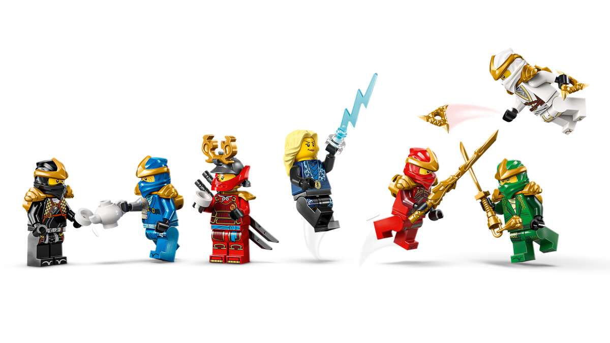 LEGO® NINJAGO® 15-årsjubileumssett med ninja-figurer 71866