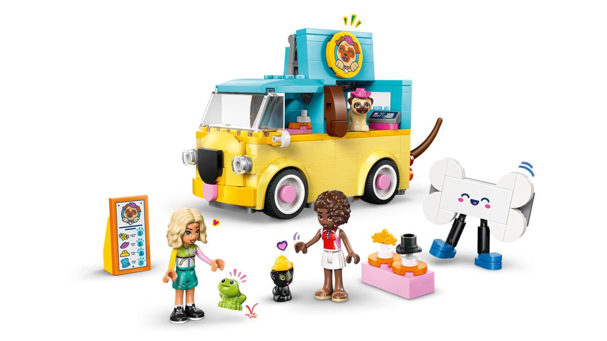 LEGO® Friends Varebil med dyretilbehør 42678