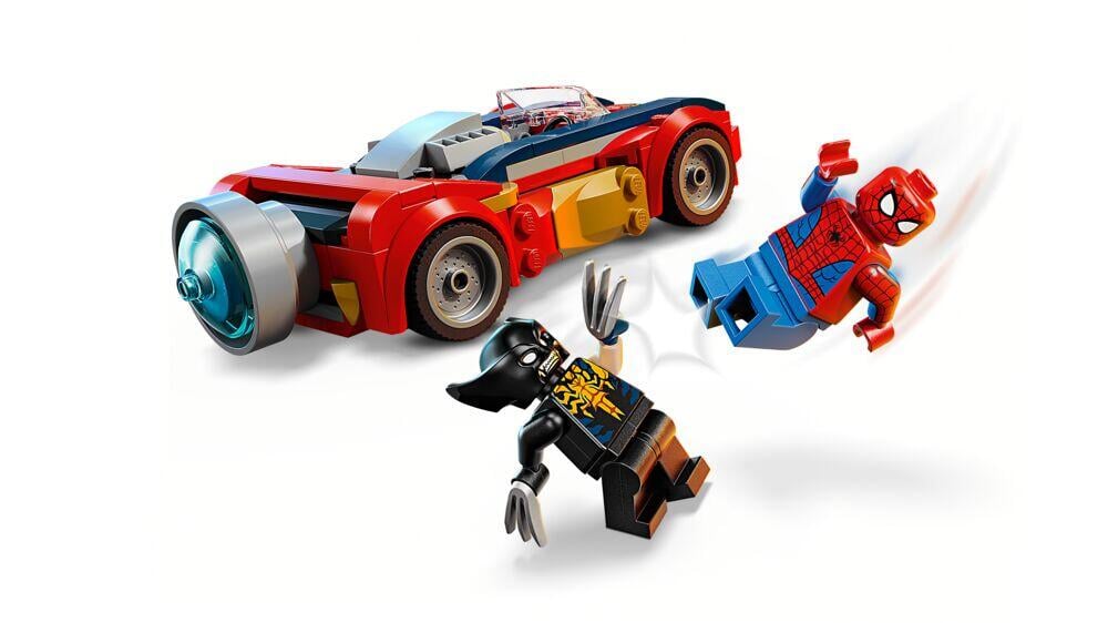 LEGO® ǀ Marvel Spider-Man i bil mot venomifisert Wolverine 76336