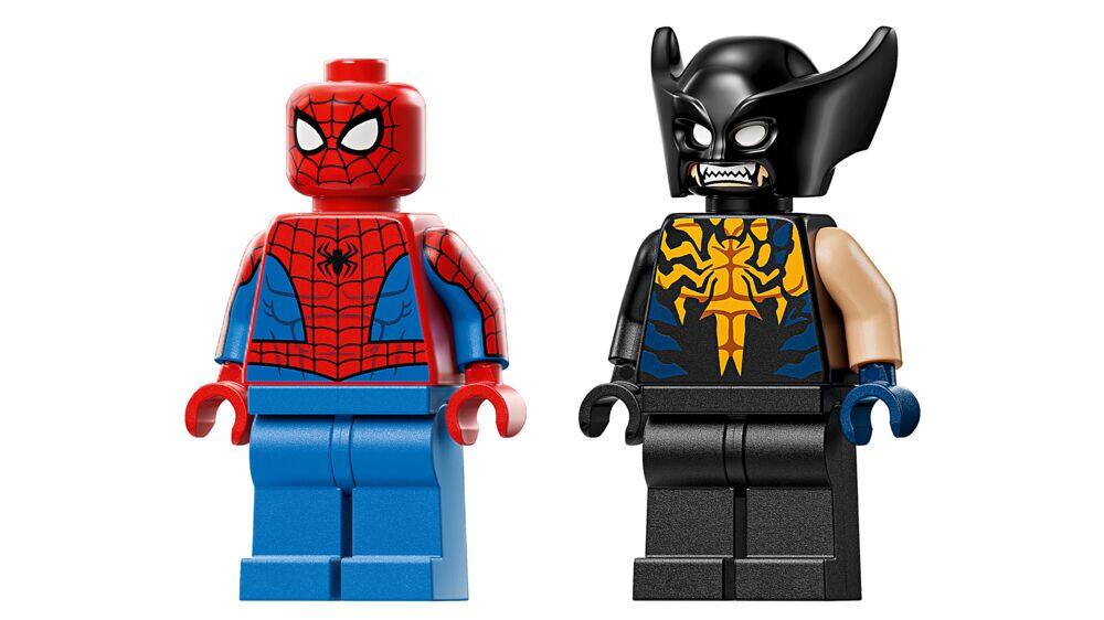 LEGO® ǀ Marvel Spider-Man i bil mot venomifisert Wolverine 76336